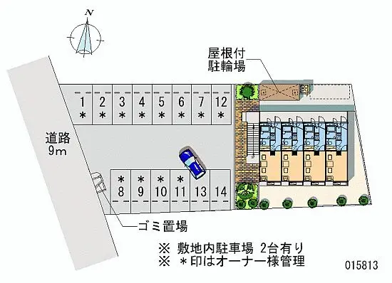 ★手数料０円★国分寺市西町 月極駐車場